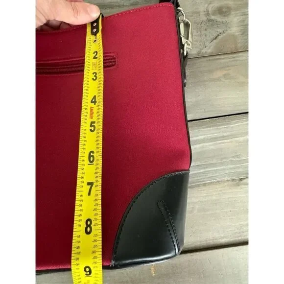 Joy Mangano Red Bucket Handbag‎ - Picture 11 of 11